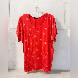 Cha Cha Vente Plus Size Women’s Top Short Sleeve Size 2X